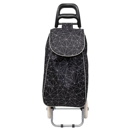 Καρότσι Λαϊκής Lux Υφασμάτινο 36Lt Black