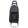 Καρότσι Λαϊκής Lux Υφασμάτινο 36Lt Black