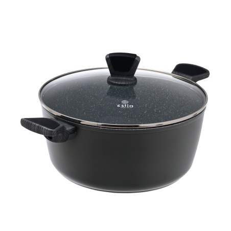 Estia Κατσαρόλα Cuisson Αντικολλητική Περσσαριστού Αλουμίνιου 28Cm