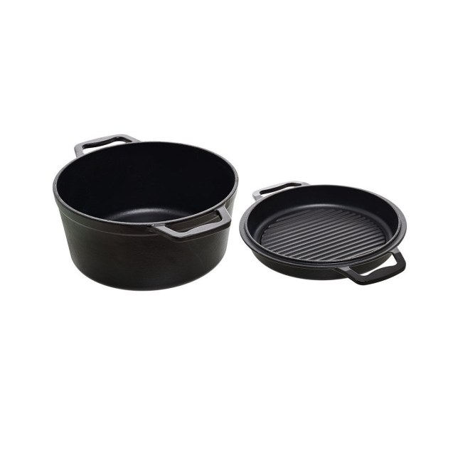 Estia Κατσαρόλα Iron 2 Σε 1 Μαντεμένια  25Cm Με...