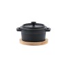 Estia Κατσαρολακι Iron Μαντεμένιο 10Cm Με Βάση Bamboo
