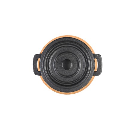 Estia Κατσαρολακι Iron Μαντεμένιο 10Cm Με Βάση Bamboo