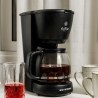 Estia Καφετιέρα Φίλτρου Intense Dark Πλαστική 1000W Με Γυάλινη Κανάτα 1.25Lt Ματ