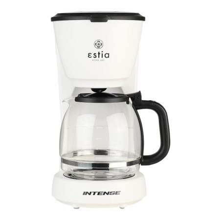 Estia Καφετιέρα Φίλτρου Intense Luminus Πλαστική 1000W Με Γυάλινη Κανάτα 1.25Lt Ματ