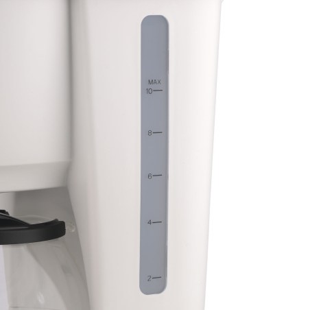 Estia Καφετιέρα Φίλτρου Intense Luminus Πλαστική 1000W Με Γυάλινη Κανάτα 1.25Lt Ματ