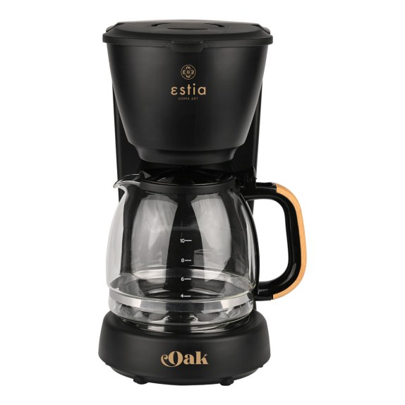 Estia Καφετιέρα Φίλτρου Oak Πλαστική 1000W Με Γυάλινη...