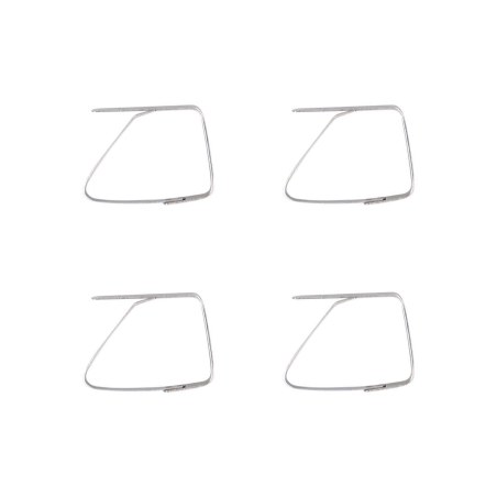 Κλιπ Για Τραπεζομάντηλα Ανοξείδωτο 6X4Cm 4Τ.