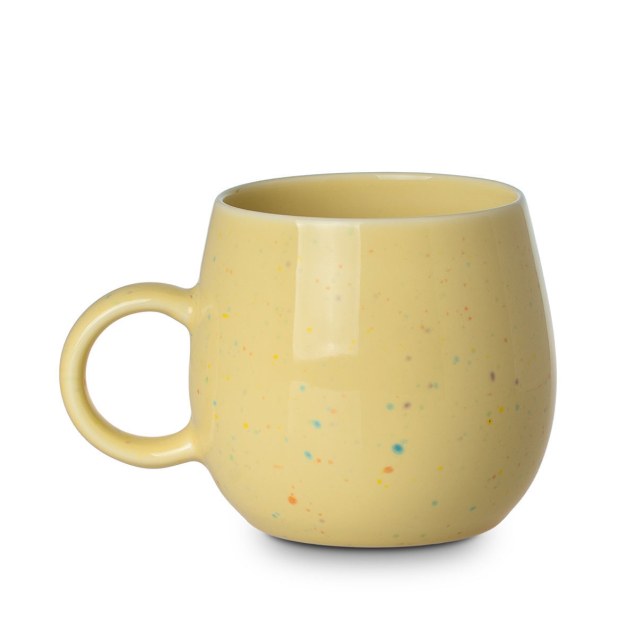Estia Κούπα Speckle Pop New Bone 480Ml Κίτρινη