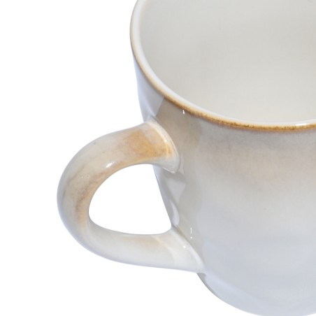 Estia Κούπα Καφέ Vignette Stoneware 400Ml Ivory