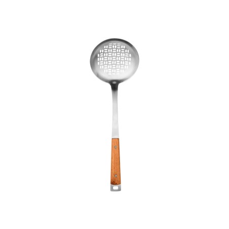 Estia Κουτάλα Τρυπητή Allure Ανοξείδωτή 41.5Cm Με Ξύλινη Λαβή