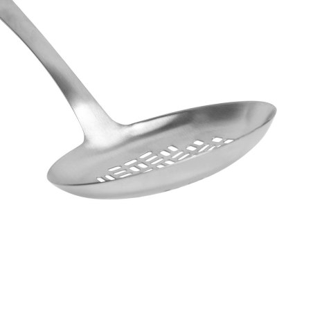 Estia Κουτάλα Τρυπητή Allure Ανοξείδωτή 41.5Cm Με Ξύλινη Λαβή