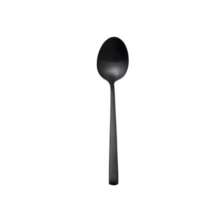 Estia Κουτάλι Γλυκού Prestige Black Ανοξείδωτο Ατσάλι 18/0 Μαύρο Mat