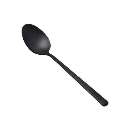 Estia Κουτάλι Γλυκού Prestige Black Ανοξείδωτο Ατσάλι 18/0 Μαύρο Mat