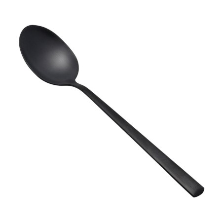 Estia Κουτάλι Φαγητού Prestige Black Ανοξείδωτο Ατσάλι 18/0 Μαύρο Mat