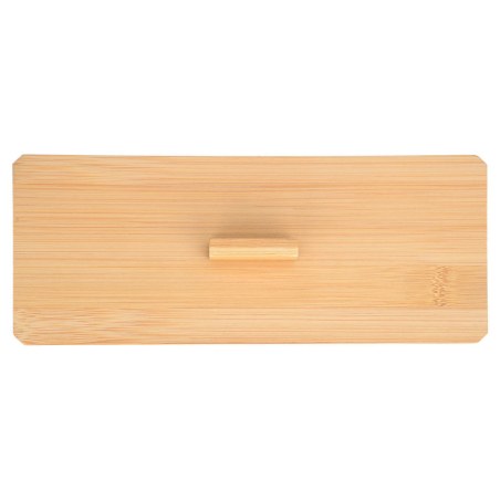 Κουτί Αποθήκευσης & Οργάνωσης Bamboo Ορθογώνιο 23.3X9.4X8.8Cm Με Καπάκι
