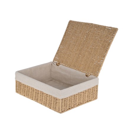 Estia Κουτί Αποθήκευσης & Οργάνωσης Botanica 36X27X13Cm Με Εσωτερική Επένδυση & Καπάκι