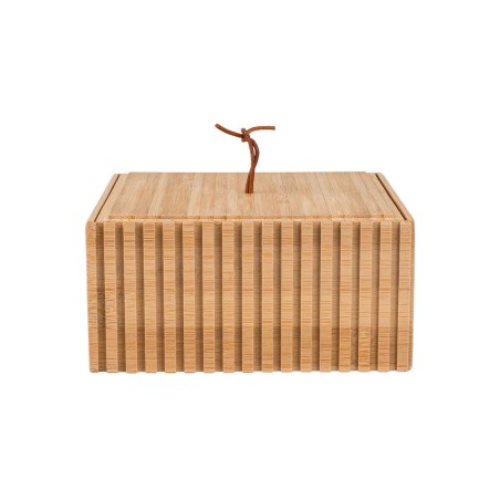 Estia Κουτί Αποθήκευσης Και Οργάνωσης Bamboo Essentials 15X15X7Cm