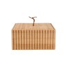 Estia Κουτί Αποθήκευσης Και Οργάνωσης Bamboo Essentials 15X15X7Cm