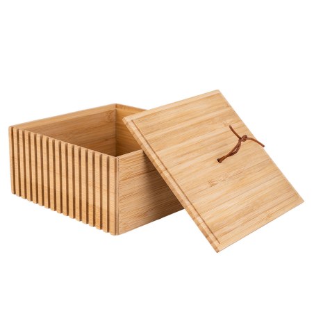 Estia Κουτί Αποθήκευσης Και Οργάνωσης Bamboo Essentials 15X15X7Cm