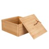 Estia Κουτί Αποθήκευσης Και Οργάνωσης Bamboo Essentials 15X15X7Cm