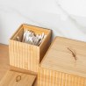 Estia Κουτί Αποθήκευσης Και Οργάνωσης Bamboo Essentials 9X9X8Cm