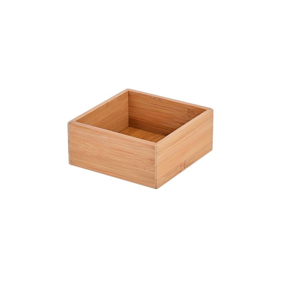 Estia Κουτί Οργάνωσης Συρταριού Bamboo Essentials 15X15X7Cm
