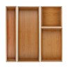 Estia Κουτί Οργάνωσης Συρταριού Bamboo Essentials 15X38X7Cm