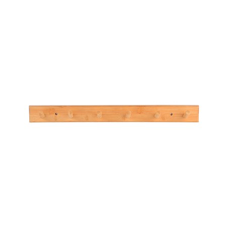 Estia Κρεμάστρα Τοίχου Bamboo 59X6X7Cm 6 Θέσεων