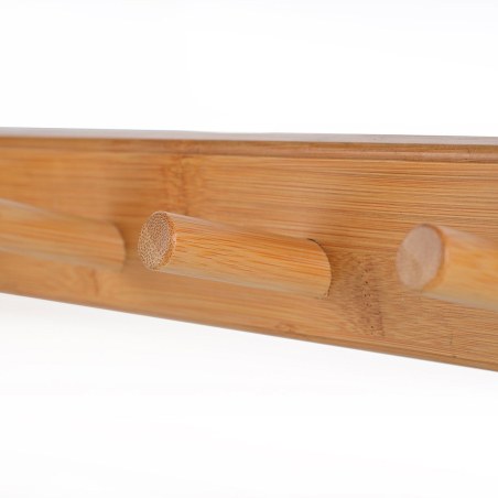 Estia Κρεμάστρα Τοίχου Bamboo 59X6X7Cm 6 Θέσεων