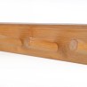 Estia Κρεμάστρα Τοίχου Bamboo 59X6X7Cm 6 Θέσεων