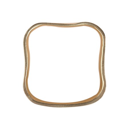 Estia Κρίκοι Πετσέτας Μεταλλικοί Χρυσοί 4,5X3Cm Σετ 4Τεμ.
