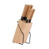 Estia Μαχαίρια Bamboo Essentials Ανοξείδωτα Με Βάση Σετ 5 Τεμ.