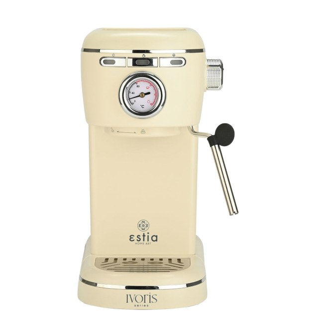 Estia Μηχανή Espresso Ivoris 1100W 20Bar 1.2Lt