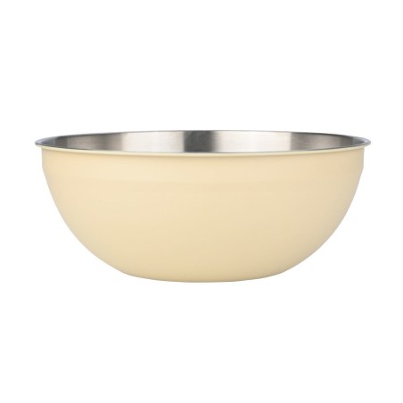 Estia Μπολ Ανάμειξης Allure Ανοξείδωτο 25Cm Ivory
