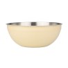 Estia Μπολ Ανάμειξης Allure Ανοξείδωτο 25Cm Ivory