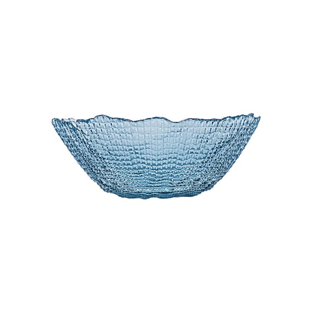 Estia Μπολ Γυάλινο Roche 16X5Cm Μπλε