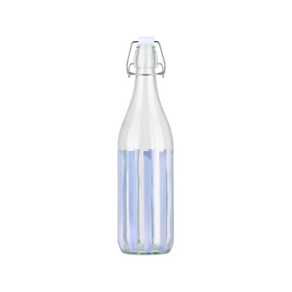 Estia Μπουκάλι Ligne Γυάλινο 1000Ml Μπλε