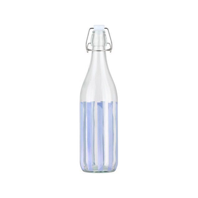 Estia Μπουκάλι Ligne Γυάλινο 1000Ml Μπλε