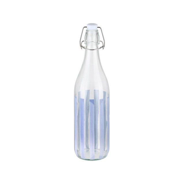 Estia Μπουκάλι Ligne Γυάλινο 1000Ml Μπλε