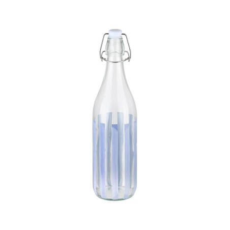 Estia Μπουκάλι Ligne Γυάλινο 1000Ml Μπλε
