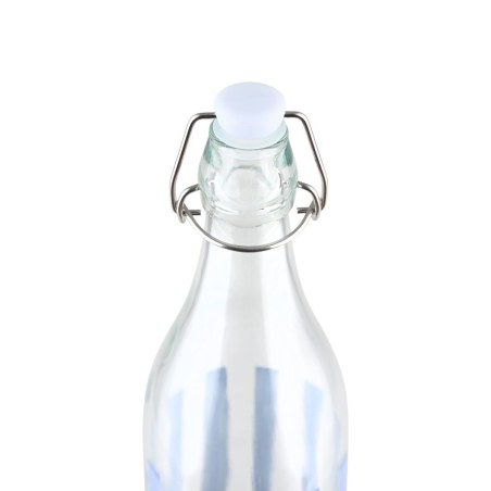 Estia Μπουκάλι Ligne Γυάλινο 1000Ml Μπλε