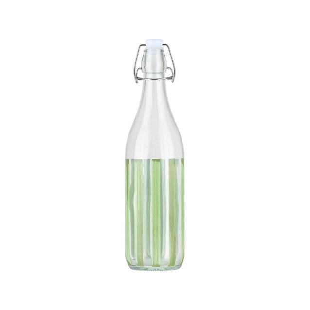 Estia Μπουκάλι Ligne Γυάλινο 1000Ml Πράσινο