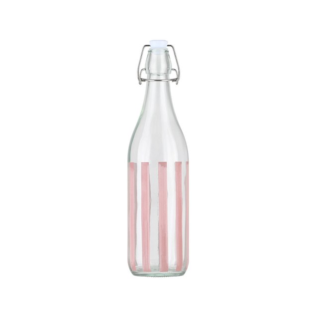 Estia Μπουκάλι Ligne Γυάλινο 1000Ml Ροζ