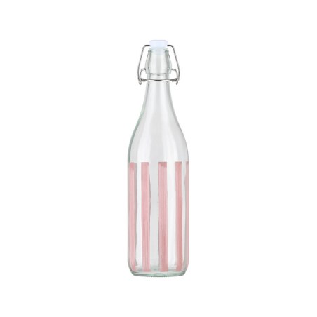 Estia Μπουκάλι Ligne Γυάλινο 1000Ml Ροζ