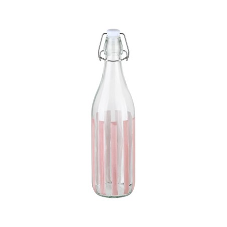 Estia Μπουκάλι Ligne Γυάλινο 1000Ml Ροζ