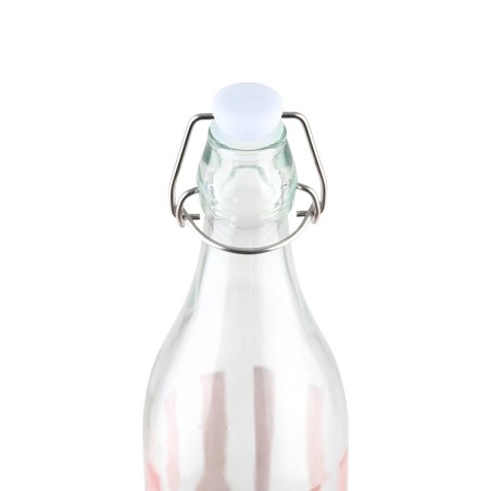 Estia Μπουκάλι Ligne Γυάλινο 1000Ml Ροζ