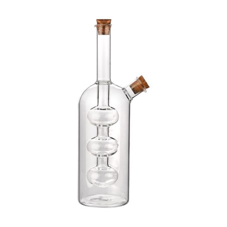 Estia Μπουκάλι Για Λαδι & Ξύδι Γυάλινο 350Ml 2 Σε 1