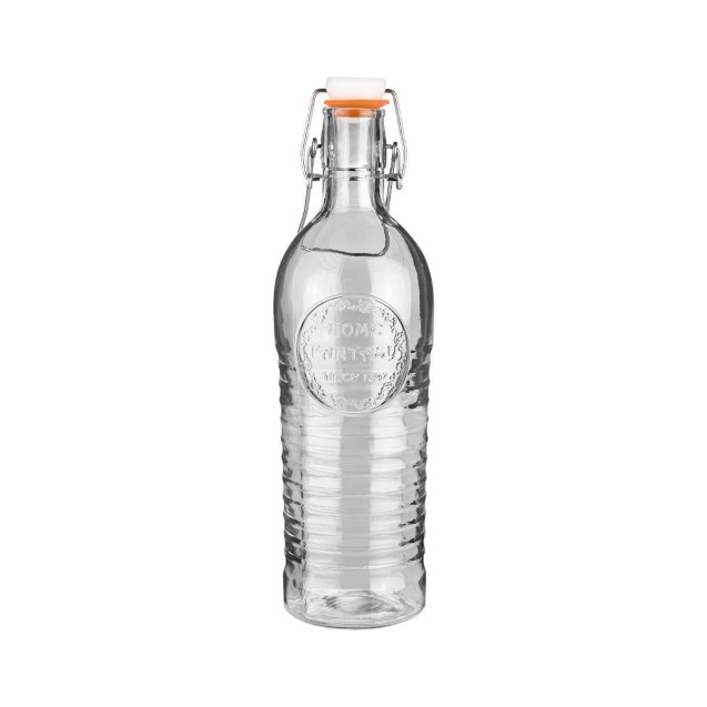 Μπουκάλι Γυάλινο  1100Ml Με Μεταλλικό Κλιπ
