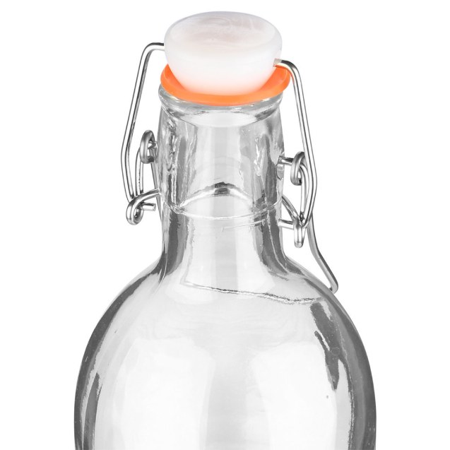 Μπουκάλι Γυάλινο  1100Ml Με Μεταλλικό Κλιπ