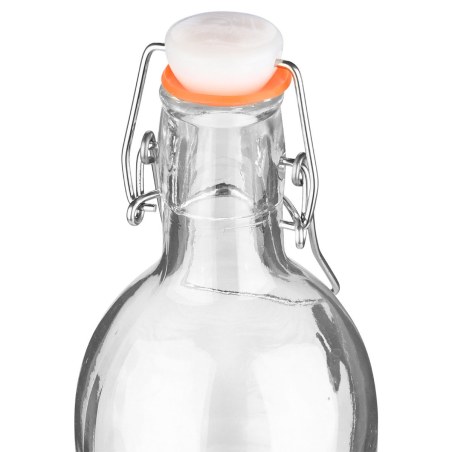 Μπουκάλι Γυάλινο  1100Ml Με Μεταλλικό Κλιπ